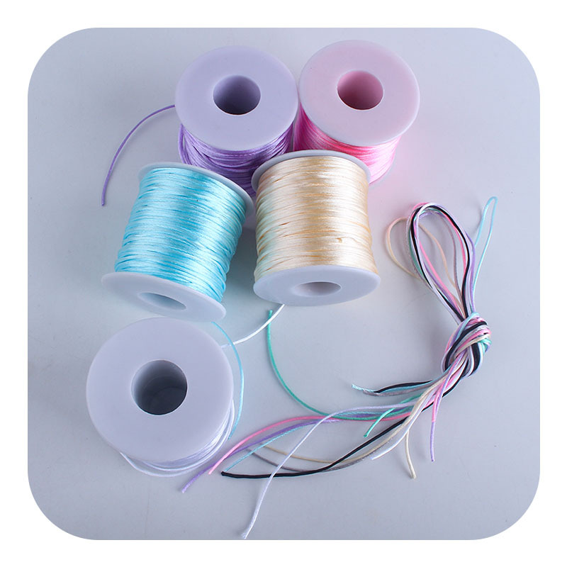 Cuerda de lana tejida a mano DIY chupete cadena multiusos cuerda trenzada Amazon AliExpress caliente nuevo