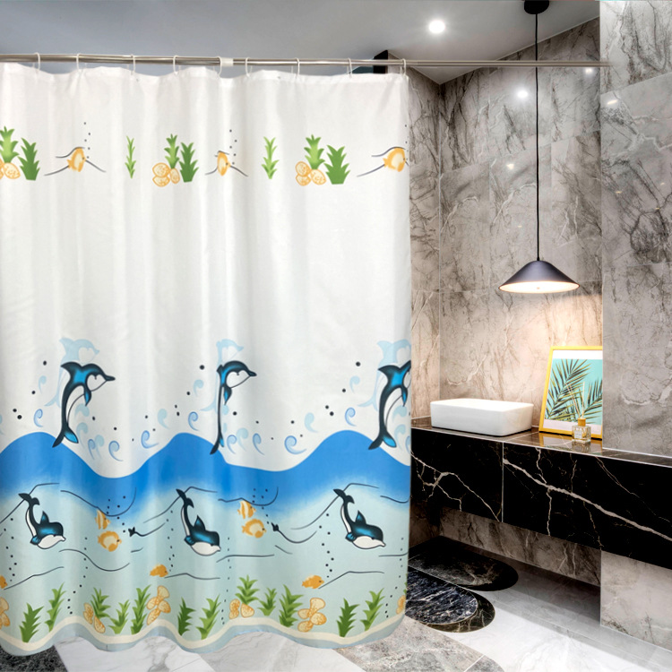 春亚纺海豚场景图