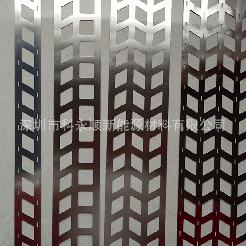 长期生产 斜排无支架电池连接片26650 2-4并错位卷装