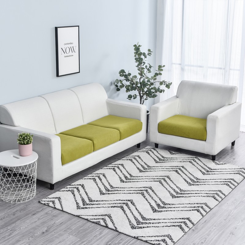 Nordischer Samt Sofaüberzug Elastisch Für Chaiselongue Bezug_voghion.com