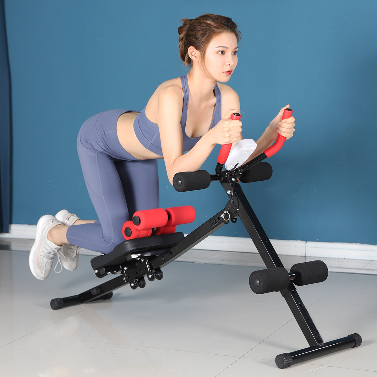 America waist machine Abdominal Trainer multi-function Supine board AB ROCKET Lazy man The abdomen Crunches Sports fitness equipment