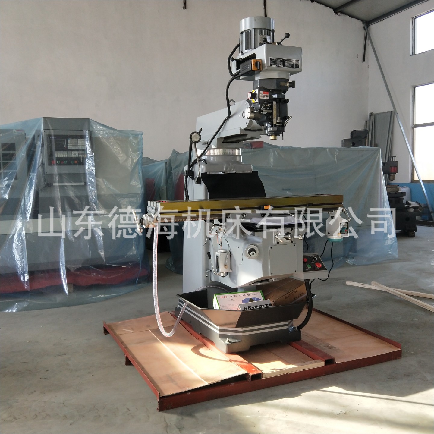 炮塔铣床厂家现货供应台湾炮塔铣床4H 立式炮塔铣床4号 摇臂铣床