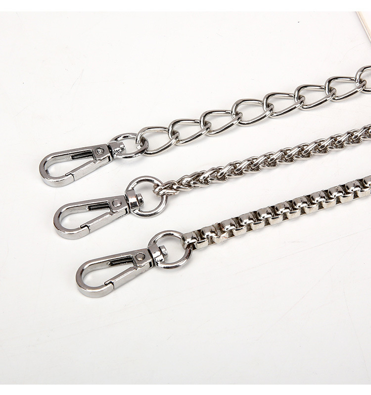 New Metal Chain Shoulder Strap Bag Accessories Long Bag Strap display picture 2