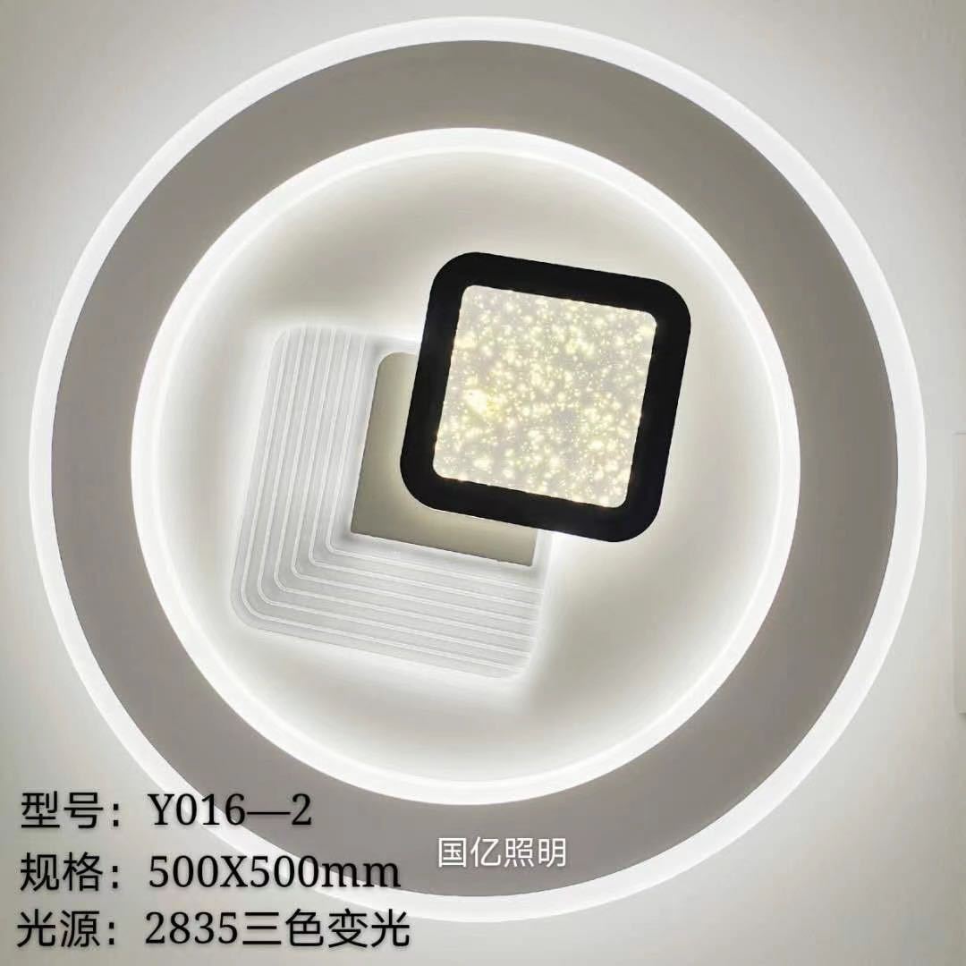 Modern and minimalistic fashionable creative LED acrylic ceiling…