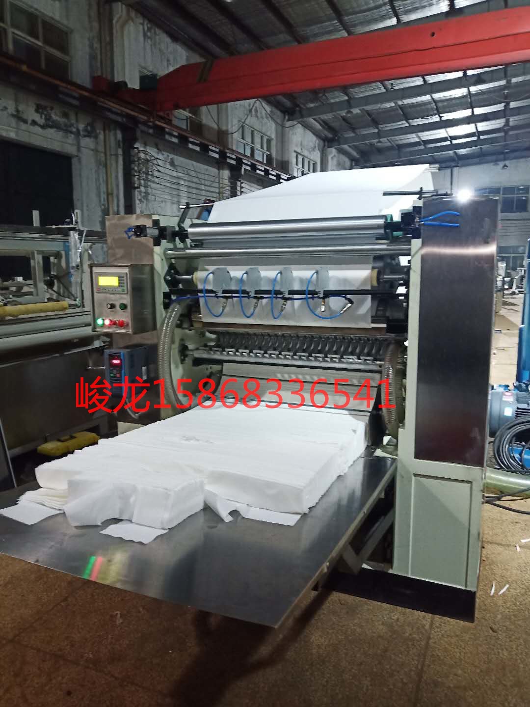 1抽取式厨房懒人抹布生产线一次性清洁布机器 袋装棉柔巾机械设备