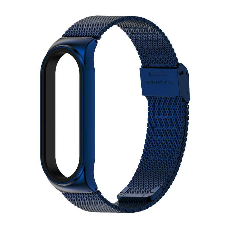 Совместимо с Amazfit Band 7 Huami браслет 5 лент металл три бусины Strite Magland Magnetic Magnetic Suffering