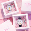 Japanese fresh waterproof brand cute watch, simple and elegant design