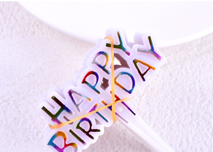 Birthday Letter Plastic Party Cake Decorating Supplies 1 Set display picture 1