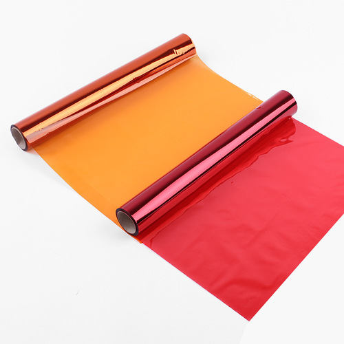 Cross-border new product colored cellophane roll film flower packaging material 40cm wide gift flower packaging roll film 30m