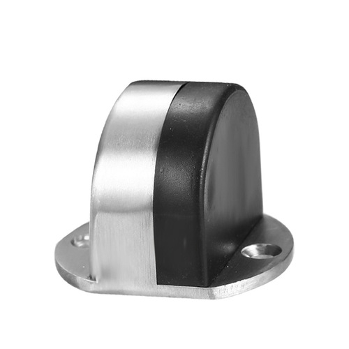 Stainless steel door stop anti-collision magnetic suction wooden door thickened door top punch-free door suction silicone turtle top floor suction for high door resistance
