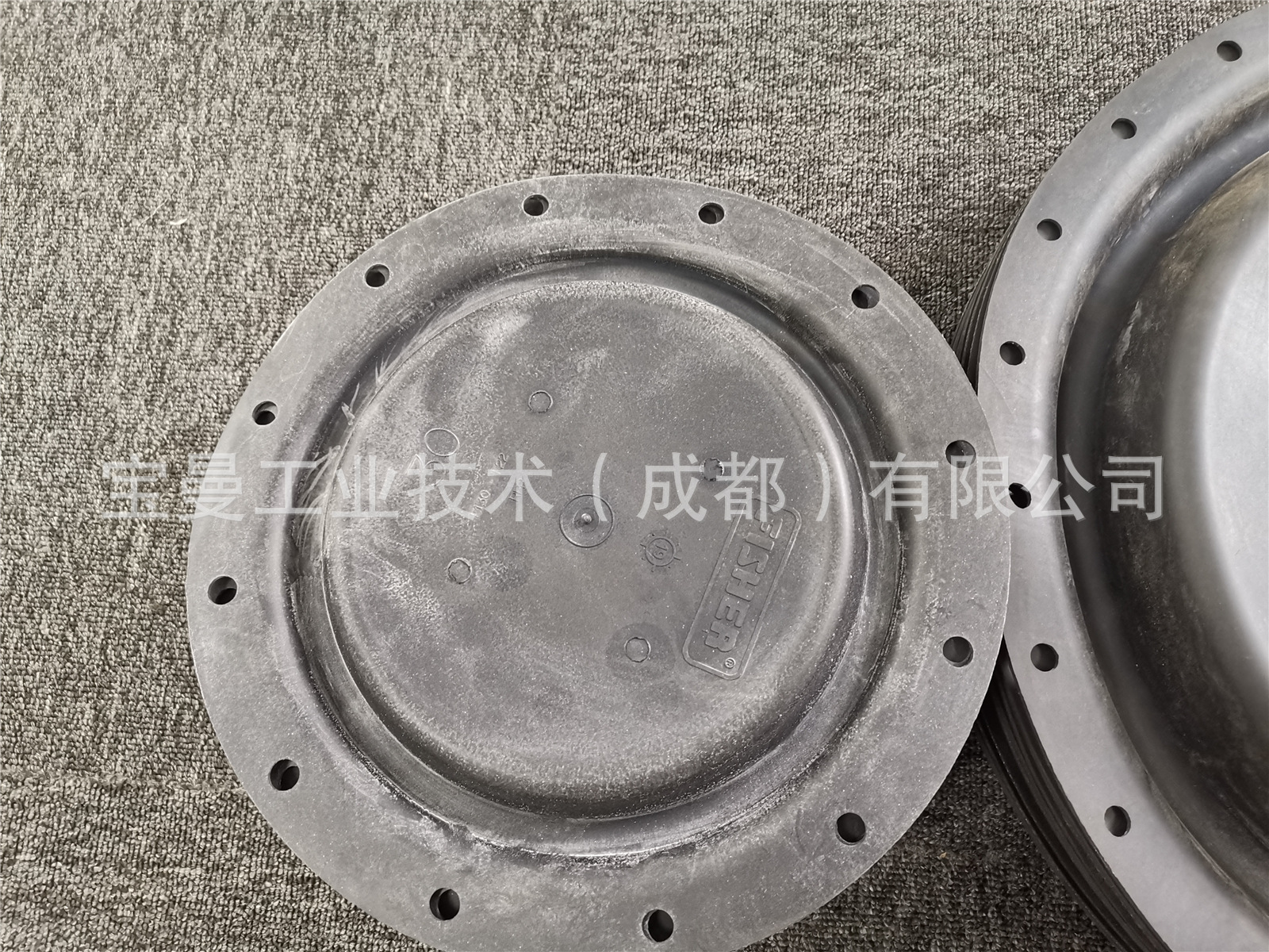 Fisher 2N126902202 Valve Diaphragm Size 70 Type 657