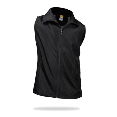 團體工廠廣告衫定制-志原者活動雙層內網正黑色中厚拉鏈馬夾