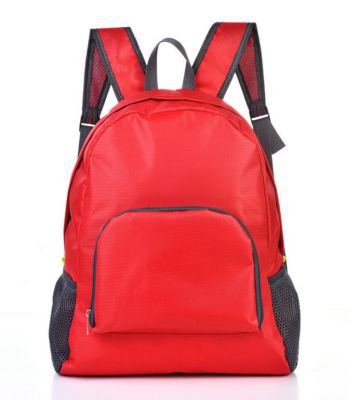 Regalos publicitarios mochila promocional logotipo personalizado portátil plegable ligero mochila pequeño regalo viaje bolsa conmemorativa