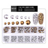 Nail decoration, jewelry, diamond shiny set, 1440 pieces