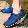 Cross border Large Net cloth shoes summer outdoors Climbing shoes fashion Walking shoes ventilation Casual shoes Versatile Men's Shoes 669