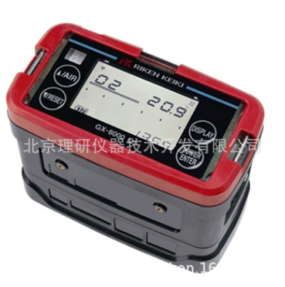 日本理研GX-8000（TYPE O2）便携式氧气检测仪（泵吸式）