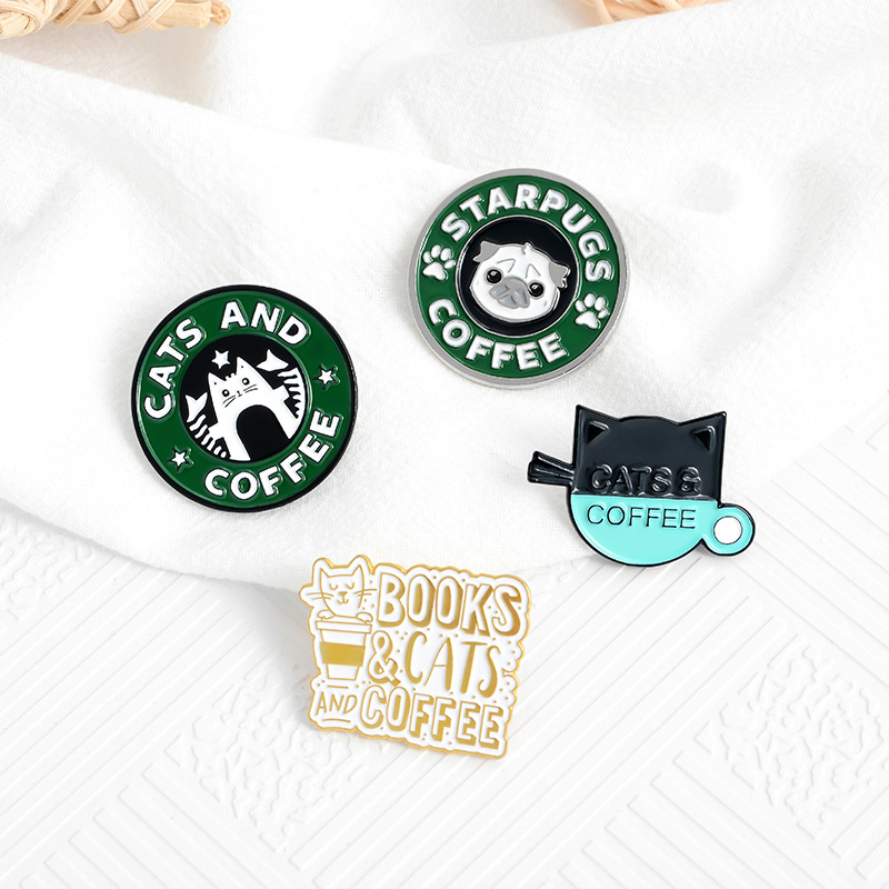 Cat Café Badge