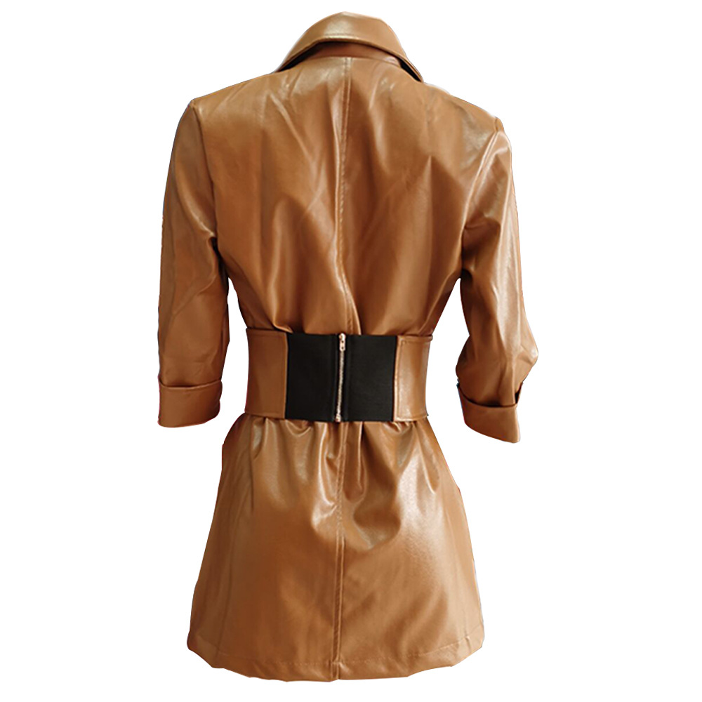 Veste en cuir femme en Peau de vache - Ref 3447441 Image 18