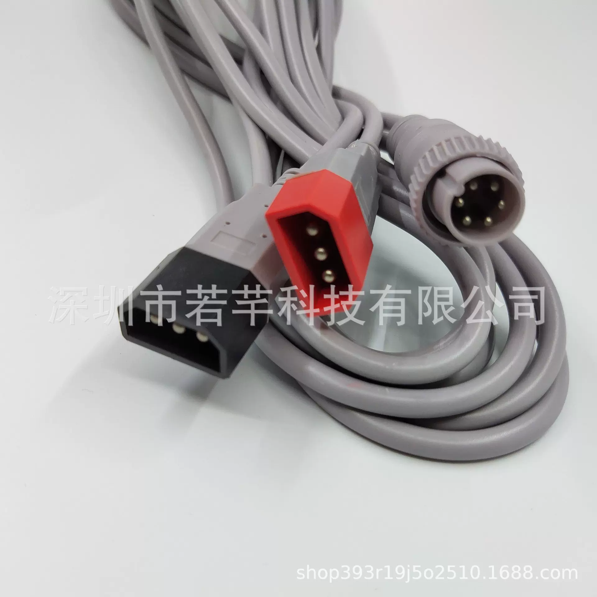 翔Y电极线 中频仪器输出线 原装厂家理疗线 带护套发热线电器配件