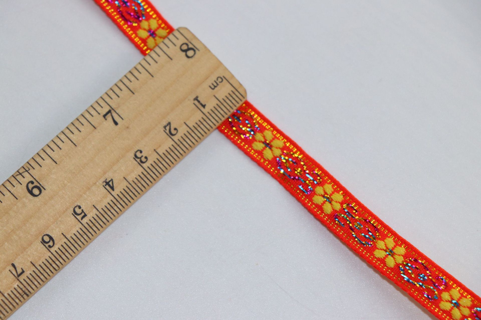 Venta al por mayor accesorios de ropa minoritaria cinta de poliéster estilo pastoral artesanal DIY tela bordado nacional cinta