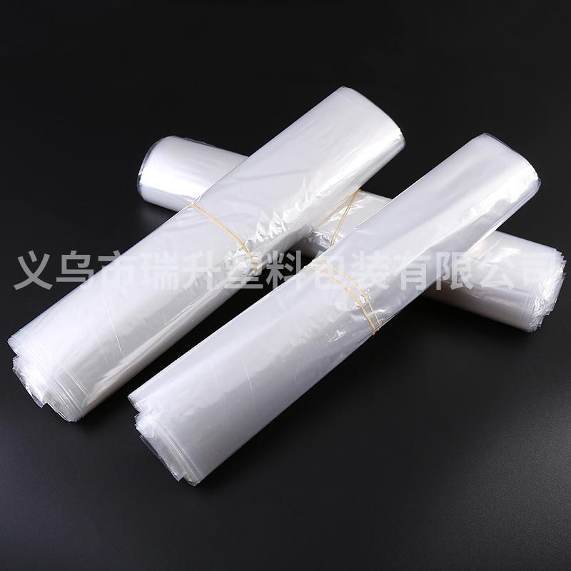 厂家直销POF热收缩袋收缩膜POF热收缩袋环保透明塑封膜可定制