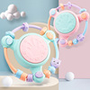 Hand drum beat baby Story Machine multi-function baby music Pat drum 0-3 children Beading Rattle