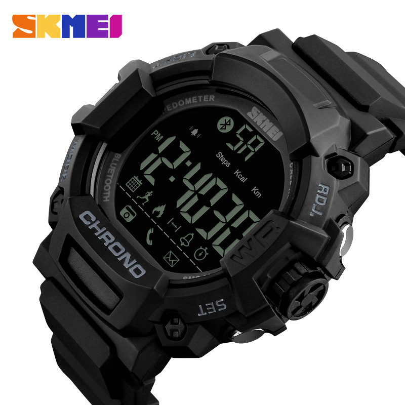 Skmei tiempo belleza 1249 multi-función soporte ios android al aire libre Bluetooth reloj inteligente reloj Masculino