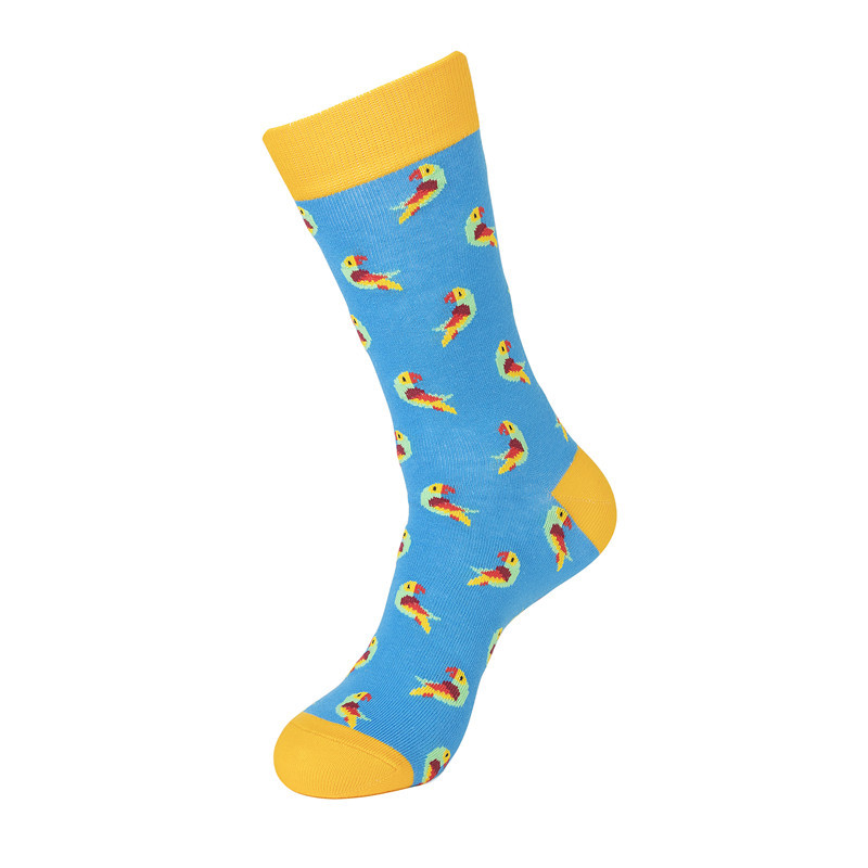 65g Weight Socks Classification Socks Lingerie Type Cotton (more than 50%) Fabric Type A Pair Quantity Casual, Daily Occasion Animal, Color Block Pattern All Seasons Season Unisex Gender Cute Style A Pair Cute Unisex Animal Color Block Cotton (more Than 50%) Crew Socks 25