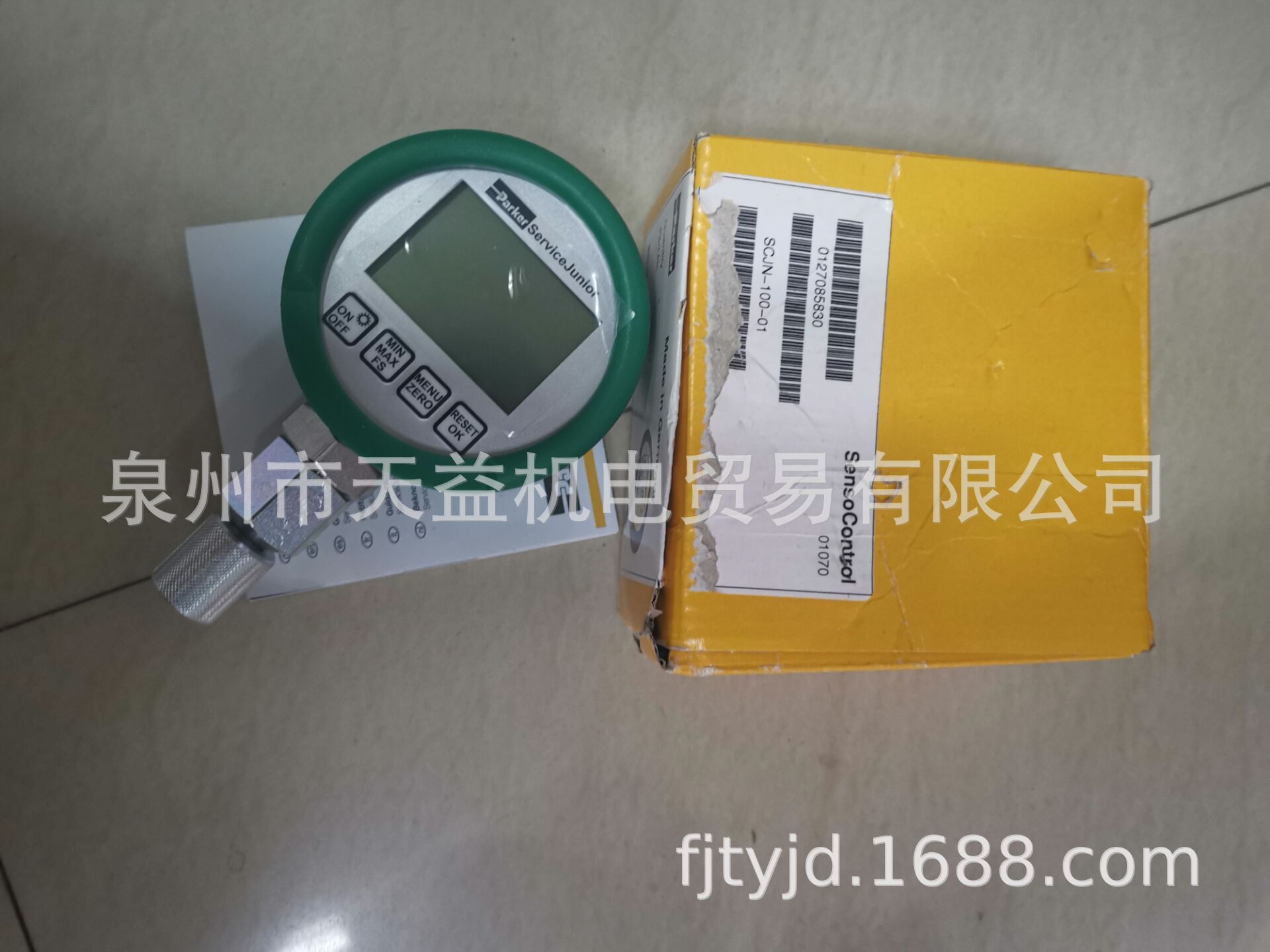 SCJN-100-01    Parker仪器仪表-天益机电供应液压气动