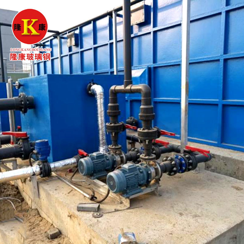玻璃钢废气处理设备 玻璃钢活性炭净化箱 生物滤池废气净化设备