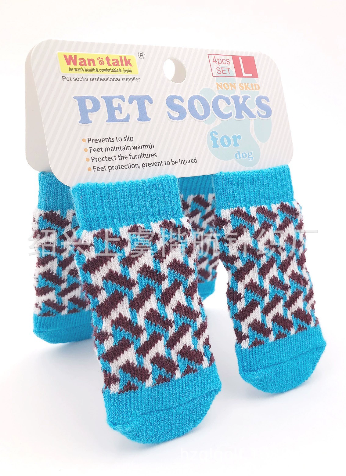 Носки для домашних животных нового поколения трехслойных эластичных носков для домашних животных трехмерные геометрические носки для собак износостойкие Нескользящие