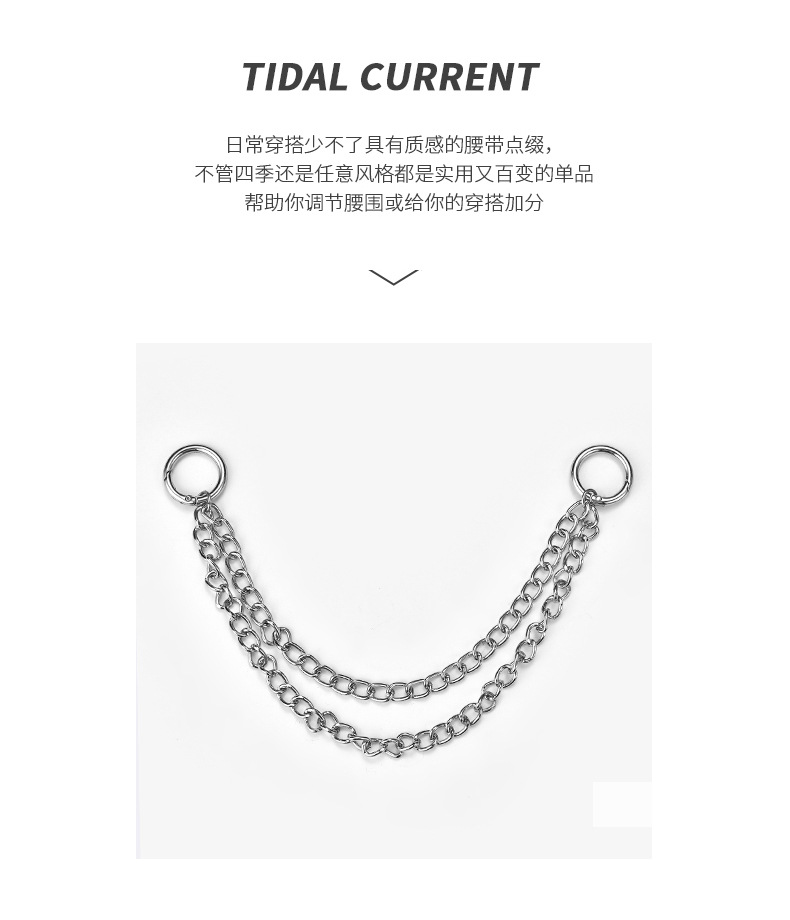 Fashion Single And Double-layer Chain Belly Chain display picture 2