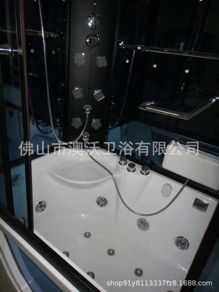 Foshan baño Baño integrado baño de vapor ducha bañera de doble uso surf masaje baño integrado