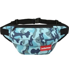 休闲男女腰包多功能女士收钱包多层户外健身贴身跑步男女斜跨包