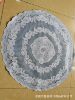 Lace table cloth round 60 Laos red, blue -green powder white meal cushion 60cm temple worship decoration plate cushion