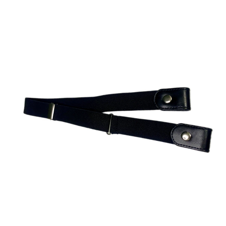 Men's elastic invisible belt, woven universal jeans