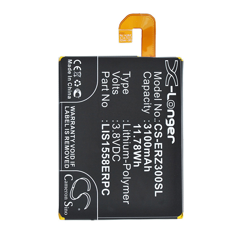 厂家直供CS索爱Xperia Z3 D6633 L55u M55w LIS1558ERPC手机电池