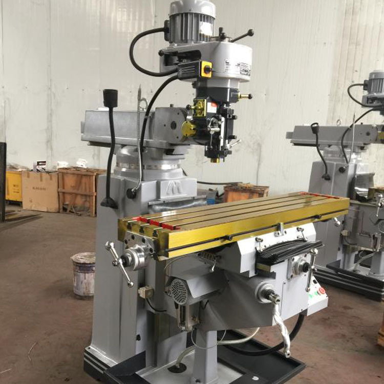 锐和炮塔铣床5号铣床4H 5HW 台湾原装炮塔铣头立式炮塔铣床数控铣