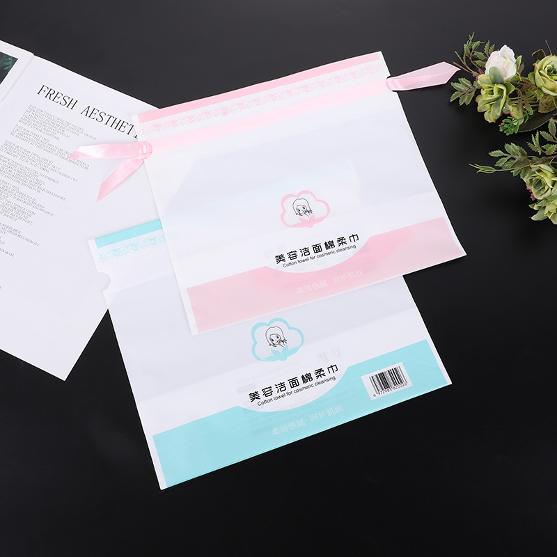 Toalla DE CARA bolsa de embalaje esmerilado bolsa de cordón calcetines ropa interior bolsa de cordón engrosada zapatos de viaje bolsa de almacenamiento colgante