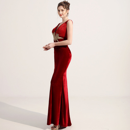 open chest formal dress Funnel Chest Cutout Slit Long Sleeve Maxi Dress – RK Collections Boutique main image 1