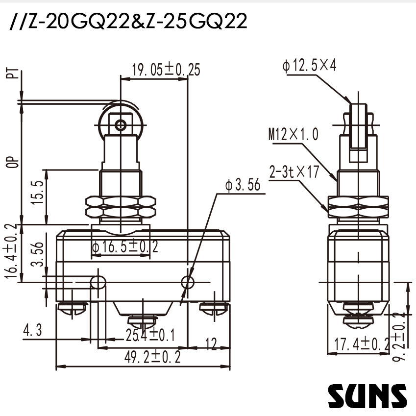 Z-20GQ22&Z-25GQ22尺寸图