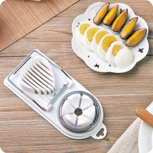 Egg cutting artifact household multifunctional two-in-one preserved egg cutting egg splitter fancy cut in half