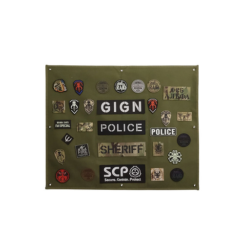 Velcro storage display board, military fan armband organization cloth, medal badge hanging wall display cloth wall storage tool