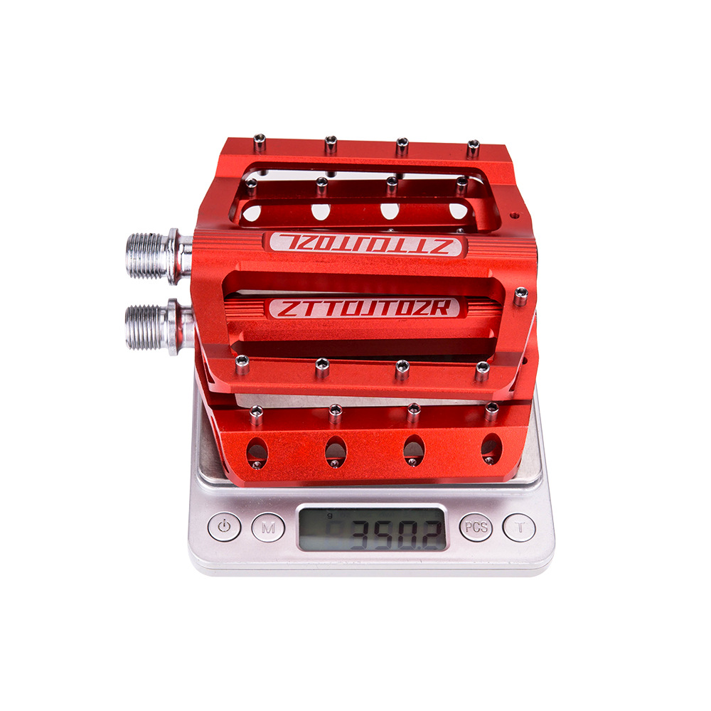 Pedal de bicicleta de montaña ZTTO Aleación de aluminio Pedal CNC Pedal Peilin Rodamiento Pedal JT02 Accesorios de ciclismo