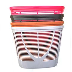 High-quality ABS plastic bike basket, urban bike basket, electric bicycle universal, impact-resistant cycling accessory Type 0266