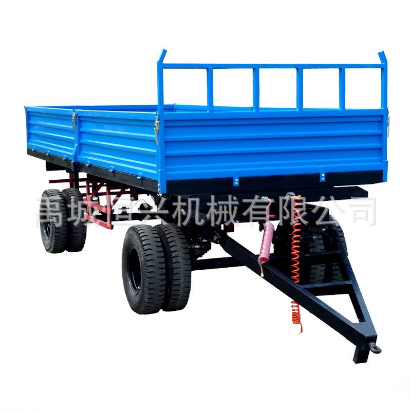 供应10吨自卸农用拖车拖斗农用运输挂斗trailer