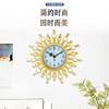 家用时尚大气简约现代装饰艺术创意个性钟表日用百货钟挂钟壁|ru