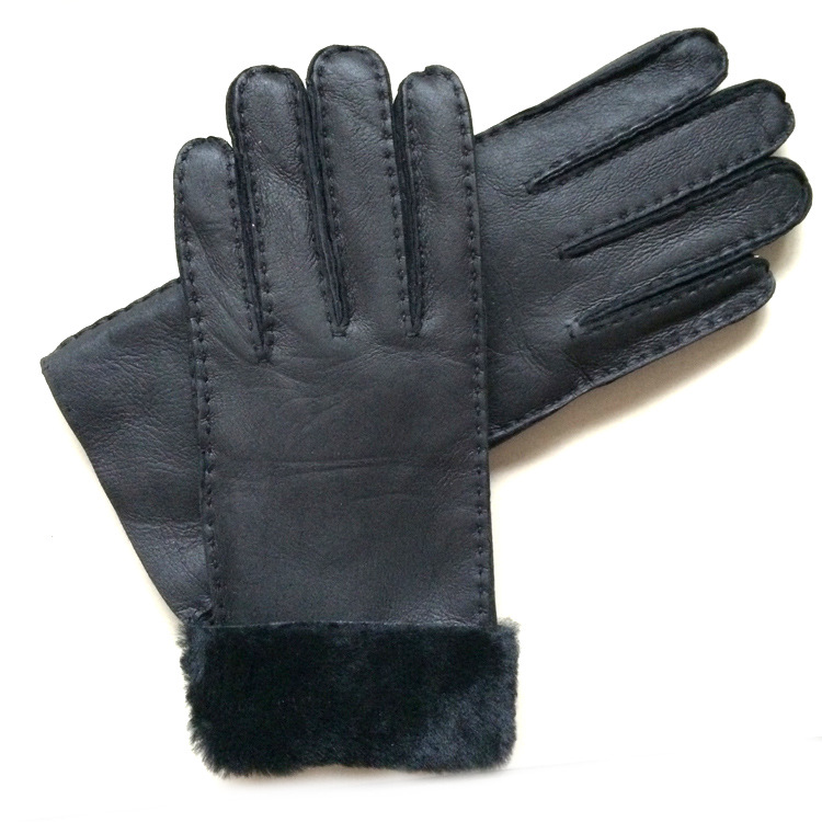 真皮手套男士冬季保暖加绒加厚短薄款开车骑车羊皮手套触摸屏