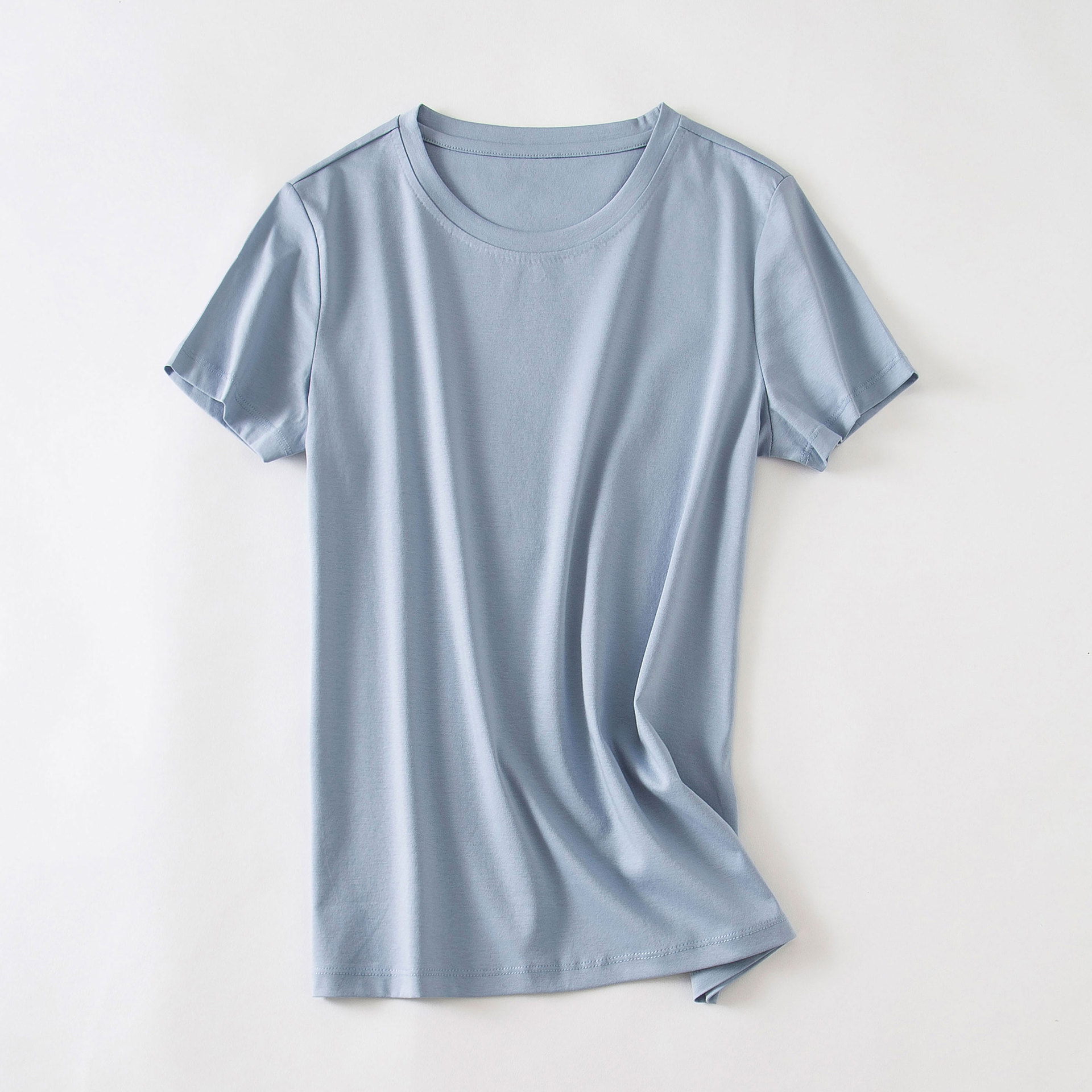 T-shirt femme en Coton mercerisé - Ref 3433963 Image 6