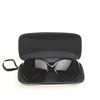 Football sunglasses suitable for men and women, square box with zipper, glasses, банка для хранения